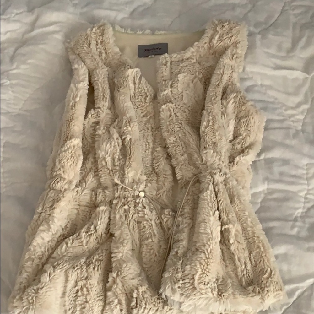 Soft fur vest